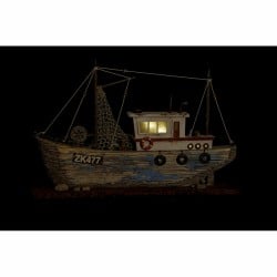 Deko-Figur DKD Home Decor Blau Weiß Barco 40 x 5 x 24 cm