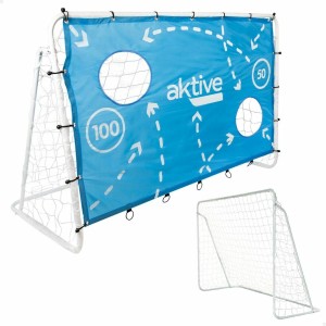Fussballtor Aktive Canvas-Stoff 182 x 91 x 122 cm Ausbildung