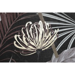 Cadre DKD Home Decor Tropical Feuille d'une plante 83 x 4,5 x 122,5 cm 83 x 4,5 x 123 cm (2 Unités)