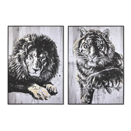 Bild DKD Home Decor 103 x 4,5 x 143 cm Tiger Kolonial (2 Stück)