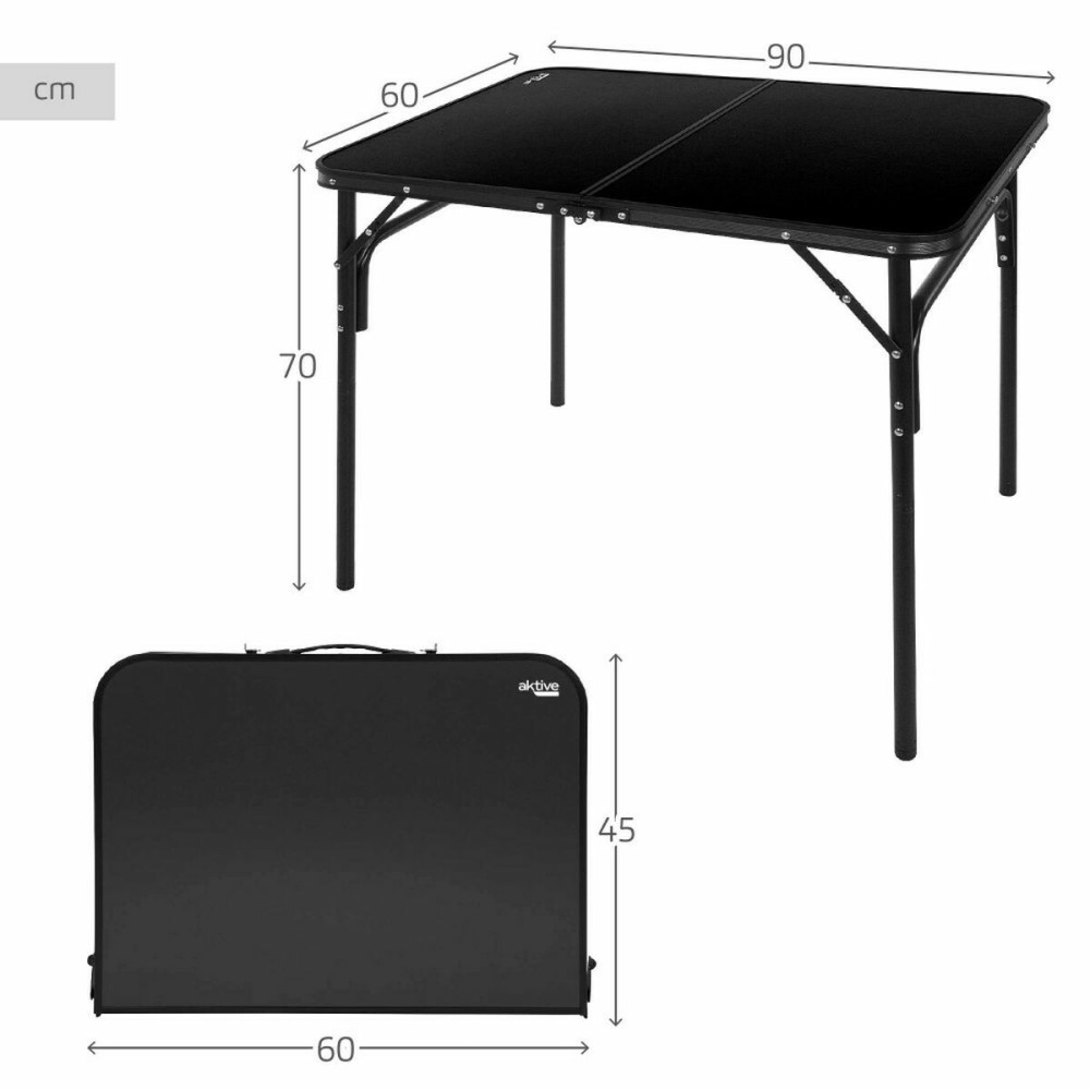 Folding Table Aktive 90 x 60 x 70 cm