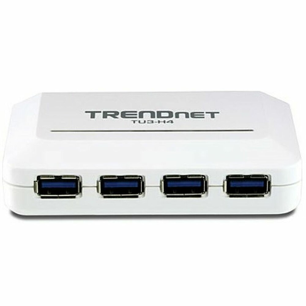 Hub USB Trendnet TU3-H4 Weiß