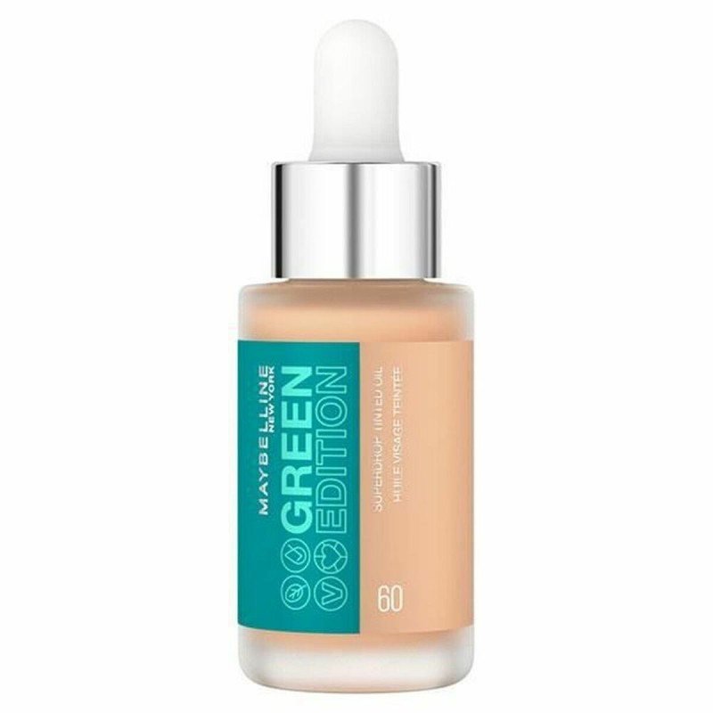 Liquid Make Up Base Maybelline Green Edition Nº 60 Oil (20 ml)