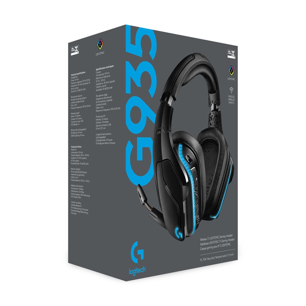 Gaming Headset mit Mikrofon Logitech 981-000744