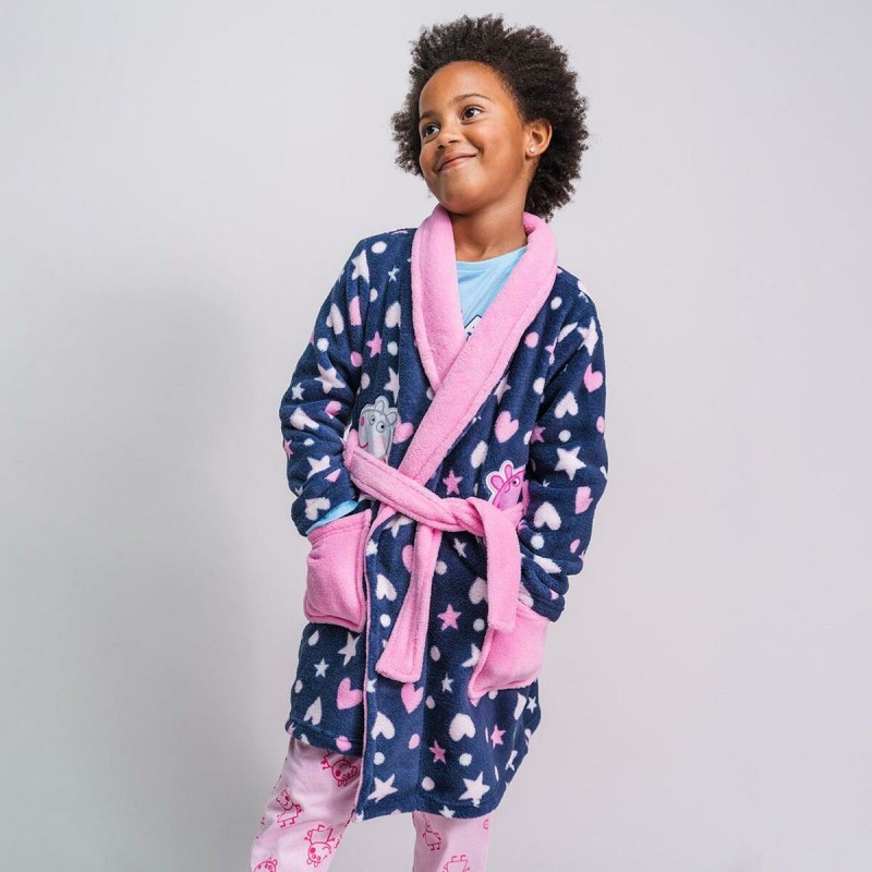 Children's Dressing Gown Peppa Pig Dark blue