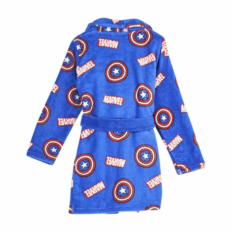 Peignoir pour Enfants Marvel 30 1 30 Bleu