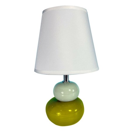 Lampe de bureau Versa Multicouleur Céramique Textile (15 x 22,5 x 9,5 cm)