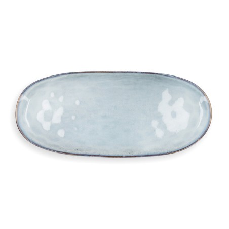 Plat à Gratin Quid Boreal Bleu Céramique 36 x 16 cm (2 Unités) (Pack 2x)