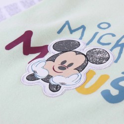 Children's Pyjama Mickey Mouse Pink Green Grey