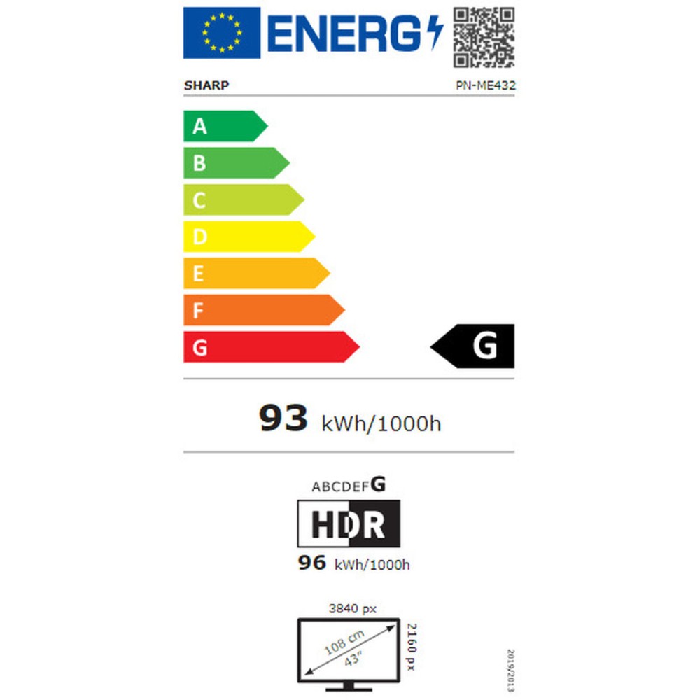Moniteur Videowall NEC ME432 4K Ultra HD 43"