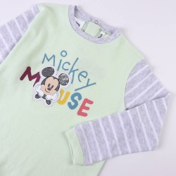 Children's Pyjama Mickey Mouse Pink Green Grey