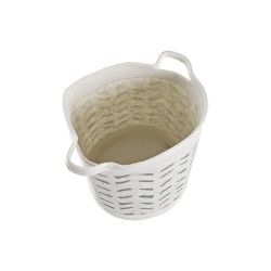 Set de basket DKD Home Decor Gris Coton (3 Pièces) (35 x 35 x 40 cm)