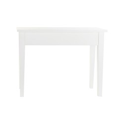 Console DKD Home Decor Blanc Bois de manguier (100 x 45 x 78 cm)