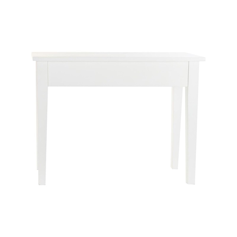 Console DKD Home Decor Blanc Bois de manguier (100 x 45 x 78 cm)