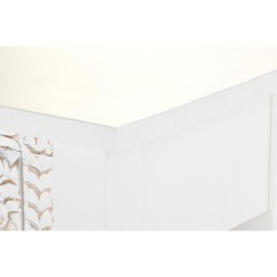 Console DKD Home Decor Blanc Bois de manguier (100 x 45 x 78 cm)