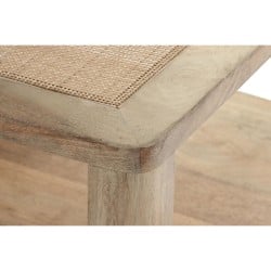 Centre Table DKD Home Decor Light brown Mango wood 76 x 76 x 45 cm