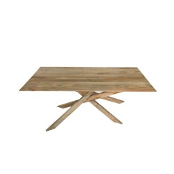 Esstisch DKD Home Decor natürlich Mango-Holz (180 x 90 x 76 cm)