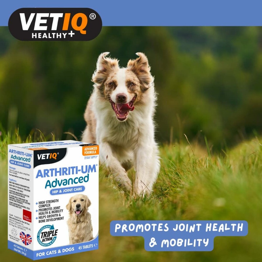 Complément et vitamines Mark & Chappell VETIQ ARTHRITI-UM ADVANCED
