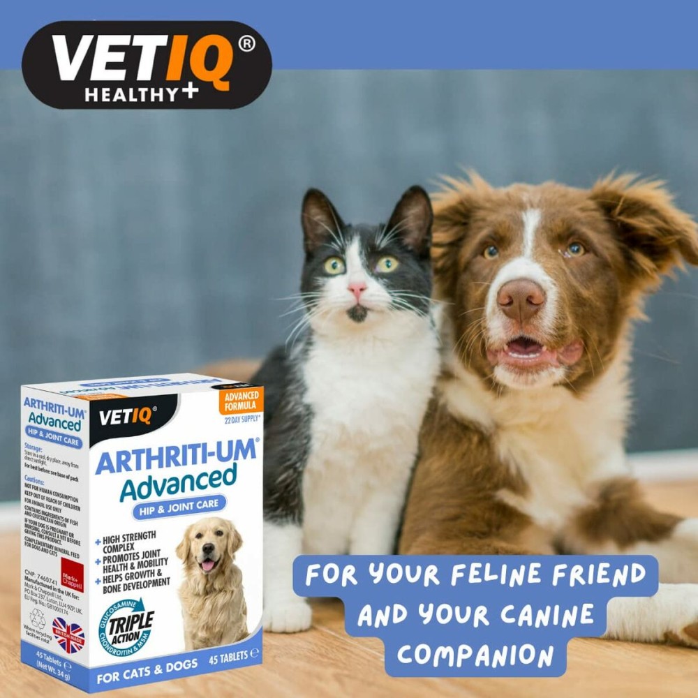 Complément et vitamines Mark & Chappell VETIQ ARTHRITI-UM ADVANCED