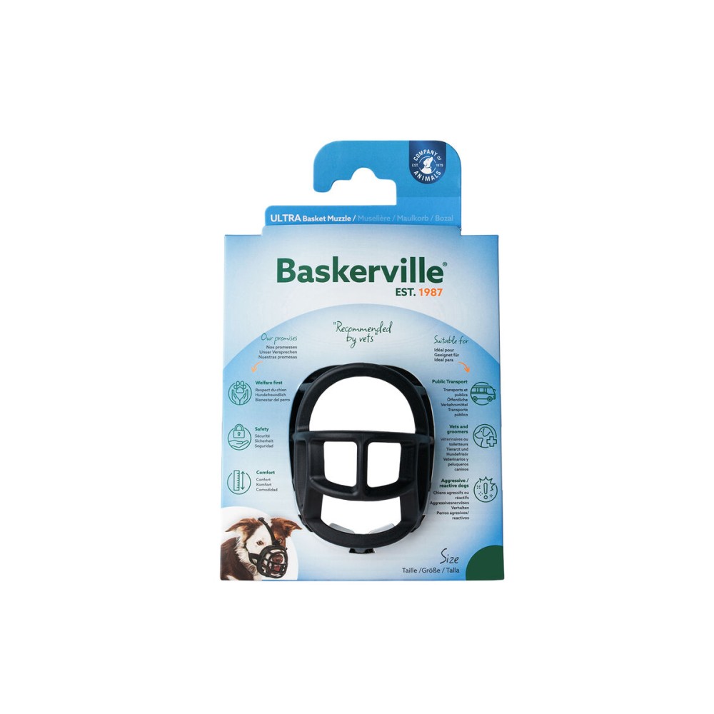 Muzzle Company of Animals Black 2