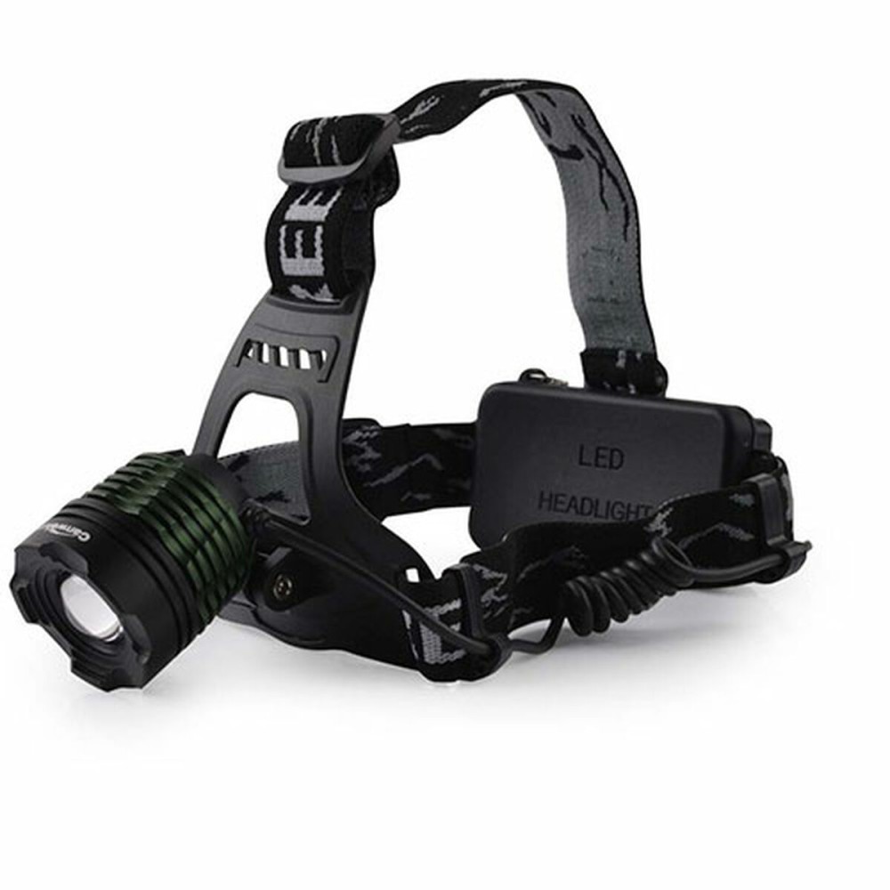 LED-Kopf-Taschenlampe TM Electron Schwarz 10 W