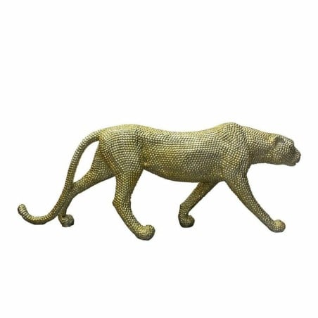 Decorative Figure DKD Home Decor Golden Leopard 120 x 23 x 44 cm