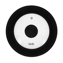 Cover Quid Ebano Black Glass Ø 22 cm (Ø 22 cm)