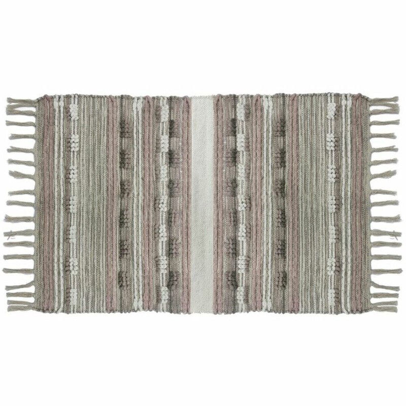 Carpet DKD Home Decor Fringe Boho Polyester Cotton (200 x 290 cm)