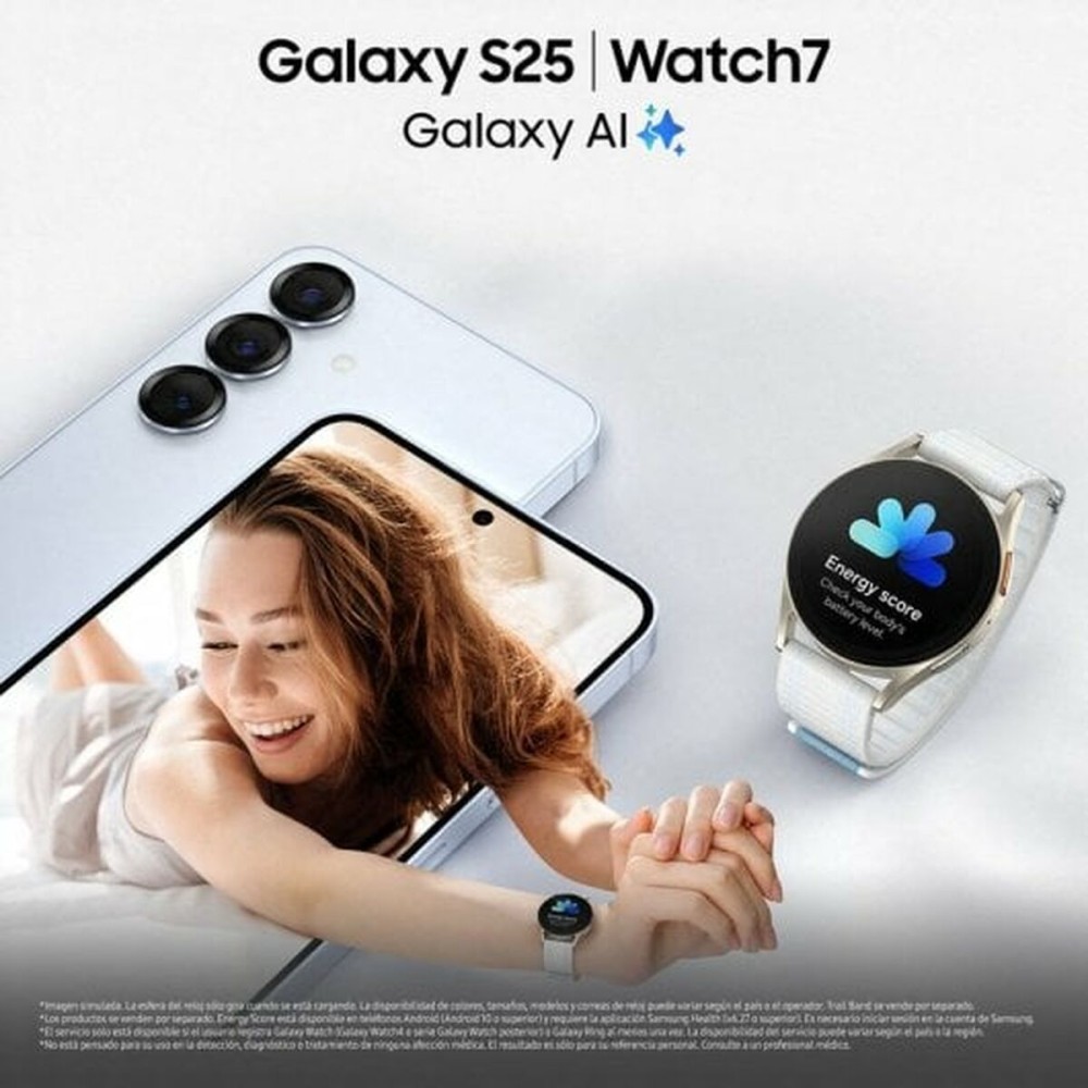 Smartphone Samsung Galaxy S25 6,2" Qualcomm Snapdragon 8 Elite 12 GB RAM 128 GB Blue marine