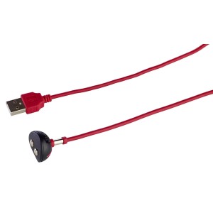 USB charger cable Fun Factory USB Magnetic Charger Red