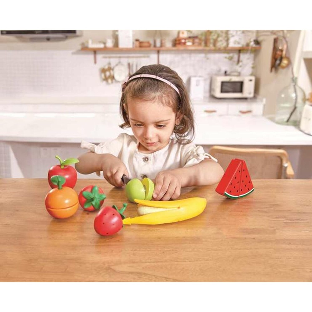 Toy Food Set Hape 9 Pieces Fruits