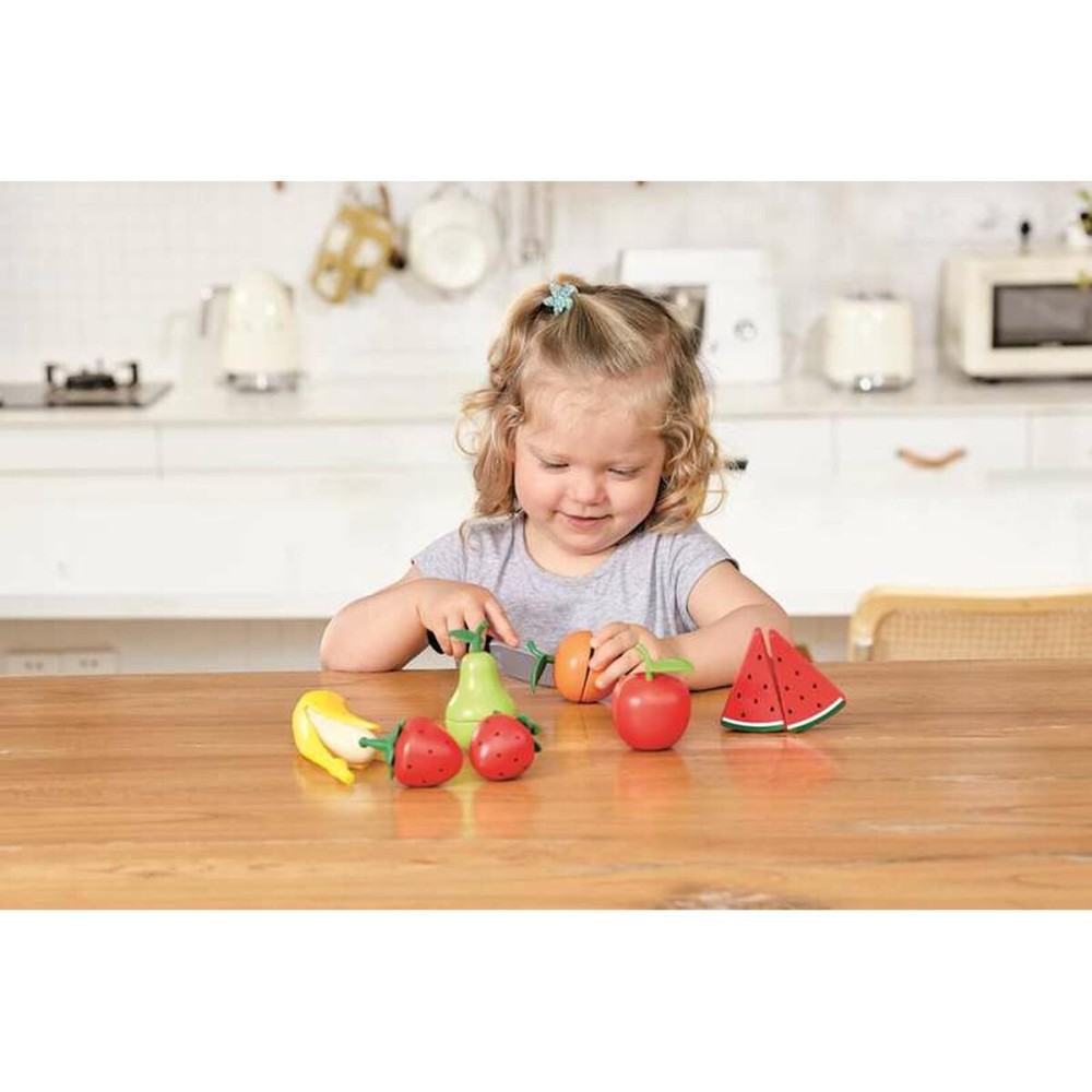 Toy Food Set Hape 9 Pieces Fruits
