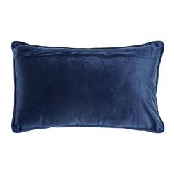 Kissen DKD Home Decor Blau 50 x 10 x 30 cm Blomster