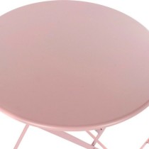 Table set with 2 chairs DKD Home Decor MB-177410 Pink 60 x 60 x 75 cm (3 pcs)