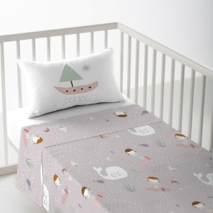 Bettwäsche-Set Haciendo el Indio Surf 80 cm Babybett 120 x 180 cm