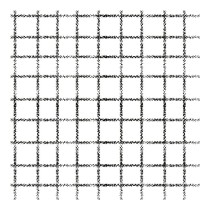 Jeu de draps Popcorn Ian Bw Lit 1 persone 160 x 270 cm