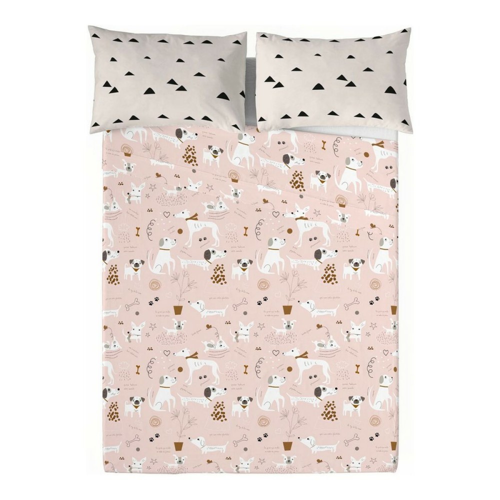 Jeu de draps Panzup Dog 4 Lit king size 260 x 270 cm