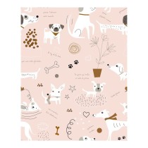 Jeu de draps Panzup Dog 4 Lit king size 260 x 270 cm