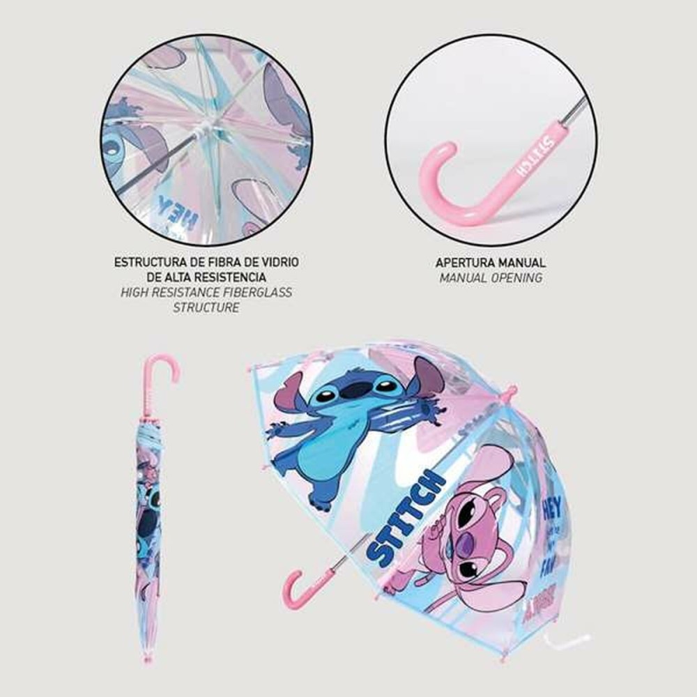 Regenschirm Stitch Rosa Ø 71 cm