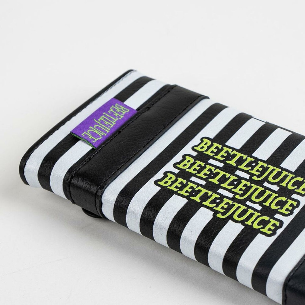 Portefeuille Femme Beetlejuice 19,0 x 9,5 x 1,5 cm