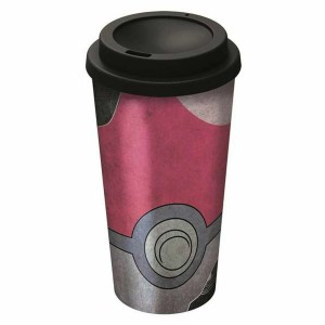 Verre avec Couvercle Pokémon (520 ml)