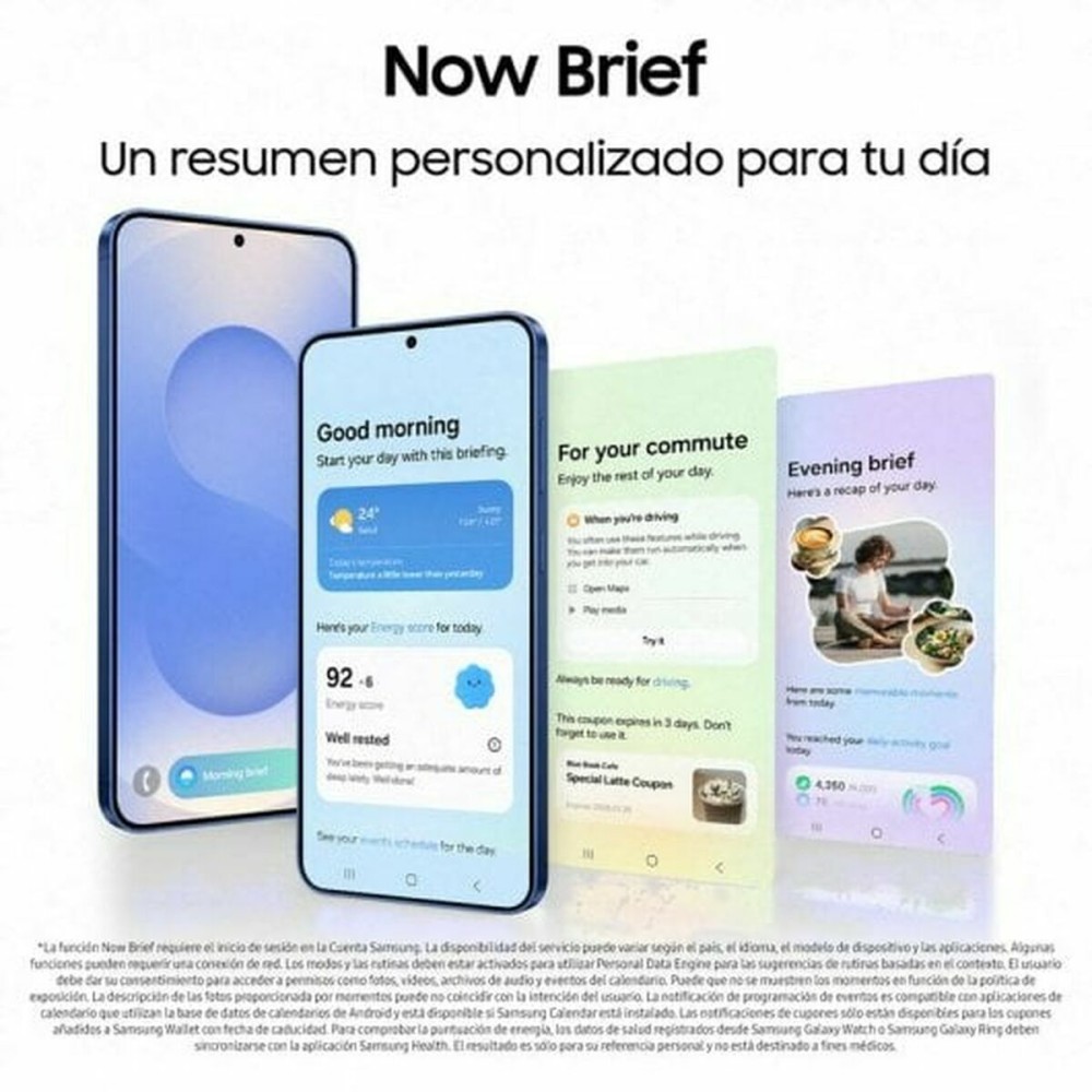 Smartphone Samsung 6,7" Qualcomm Snapdragon 8 Elite 12 GB RAM 256 GB Bleu