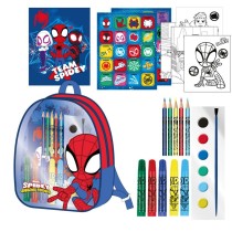 Sac à Dos pour Enfant à Dessiner Spidey Bleu 22,0 x 23,0 x 7,0 cm