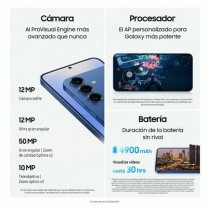 Smartphone Samsung 6,7" Qualcomm Snapdragon 8 Elite 12 GB RAM 256 GB Bleu