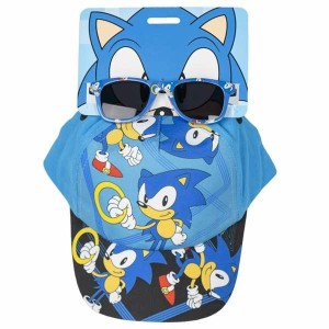 Set of cap and sunglasses Sonic 2 Pieces Children's