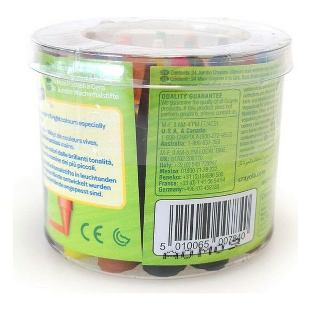 Coloured crayons Crayola 2.0784 Washable (24 pcs)