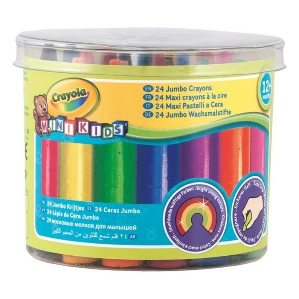 Coloured crayons Crayola 2.0784 Washable (24 pcs)