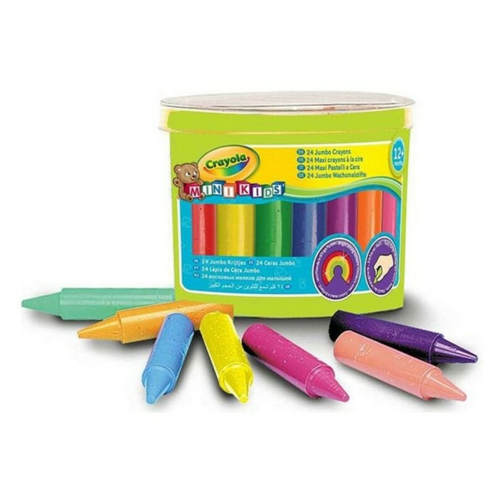 Coloured crayons Crayola 2.0784 Washable (24 pcs)