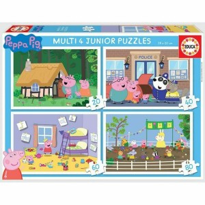 Pâte à modeler en argile Educa Multicouleur 250 g (80 Pièces)