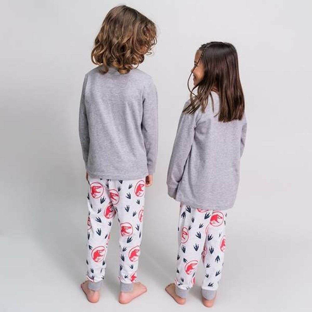 Pyjama Enfant Jurassic Park Gris